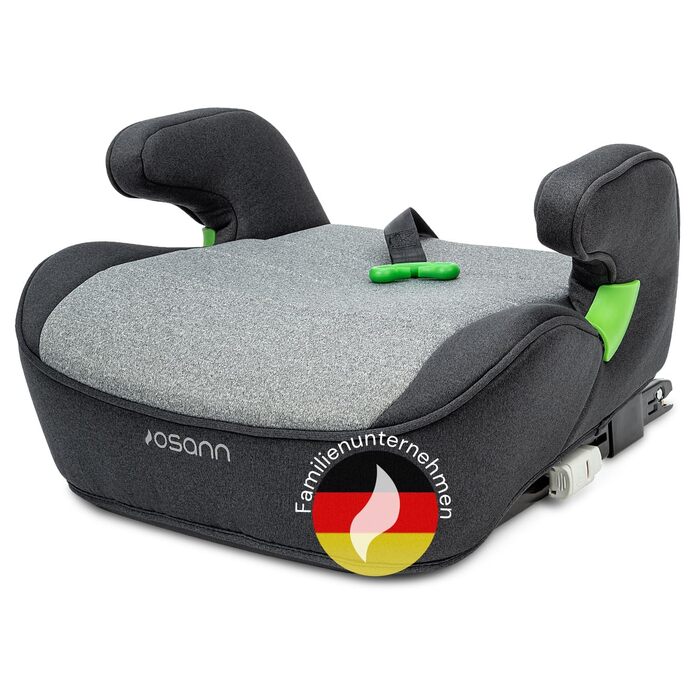 Автокрісло Osann Lux Isofix (126-150 см) Universe Grey i-Size - Підвищення з Isofix, зручне та безпечне для дітей