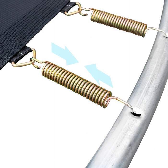 Батут із захисною сіткою FIT-NET 374 см FT 12 (365-374 см)