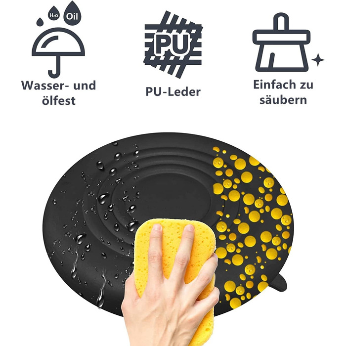 Стілець-ролик TactFire, регульований, обертовий на 360°, для офісу, салону, масажу, спа, чорний