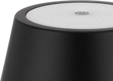 Настільна лампа REV TOUCH 100 з сенсорним управлінням, 4000 мА·год, 200 лм, 2 Вт, тепле біле світло, антрацитова, для спальні та робочого столу
