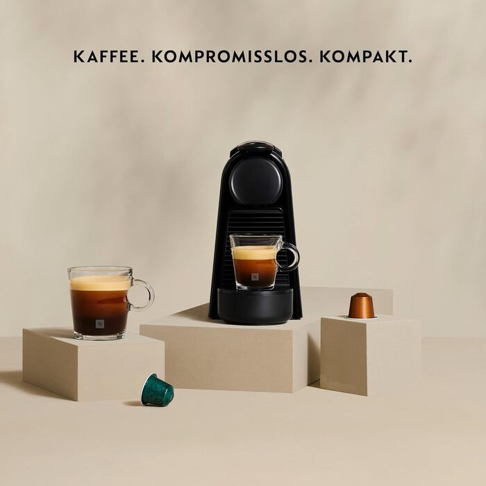 Кавомашина Nespresso DeLonghi Essenza Mini EN85.R червона