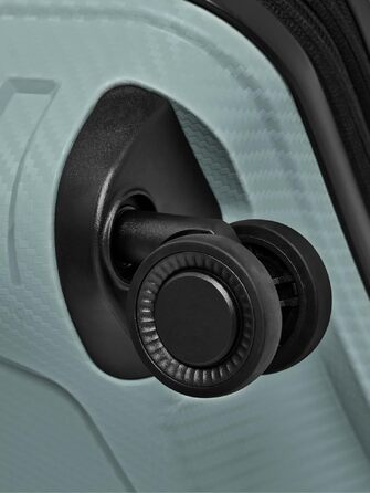 Валіза Smartbox Koffer M розширена 66 см, містка від 71 до 80 л, легкий дорожній тролей на 4 колесах з поліпропілену, TSA замок, м'ятний колір (Edition 01)