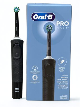 Електрична зубна щітка Oral-B Vitality Pro, чорна