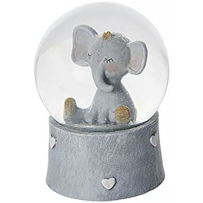Снігова куля-музична шкатулка Elephant Mousehouse Gifts для дітей, подарунок для хлопчика чи дівчинки, дитяча декорація