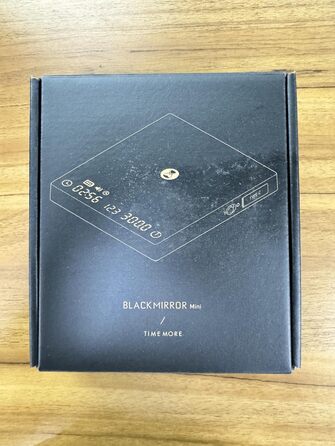 Електронні кухонні ваги TIMEMORE Black Mirror Basic Mini для кави та еспресо, ультратонкі, з таймером і контролем подачі води, для кухні, випічки та приготування їжі