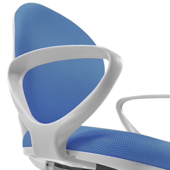 Дитячий стілець / дитячий письмовий стілець KID COLOUR G1 тканина синій hjh OFFICE
