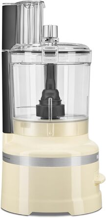 Кухонний комбайн KitchenAid 5KFP1319EAC 3.1л кремового кольору (Almond Cream) з насадками для нарізки кубиками та контейнером для зберігання, 400 Вт