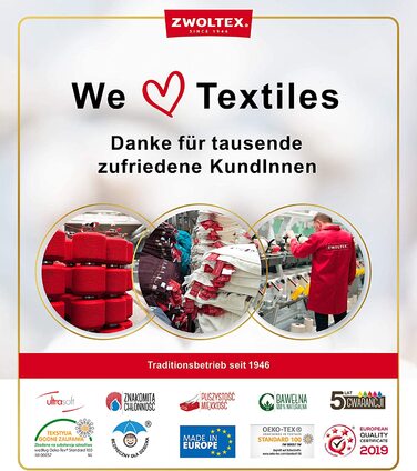 Рушники ZWOLTEX з 100% єгипетської бавовни, ультрам'які, набір з 3-х: гостьові, для душу, банні, вироблено в ЄС