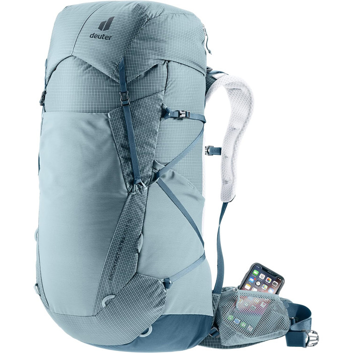 Жіночий ультралегкий трекінговий рюкзак Deuter Aircontact Ultra 45+5 л Dusk-Atlantic