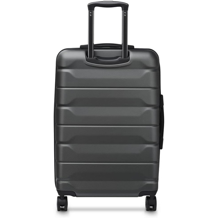 Валіза Delsey Paris Belmont Plus розширювана, 68 см, 4 подвійні колеса, чорна