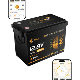 LiFePO4 акумулятор 12V 100Ah H190 ECE R10 з Bluetooth 5.4 для кемперів та будинків на колесах (12V 280Ah MINI)