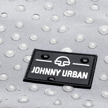 Рюкзак Johnny Urban Allen Large чорний, роллтоп для чоловіків і жінок, водонепроникний, місткий, з відділенням для ноутбука і взуття, для велосипеда, роботи, університету, з відбивачами