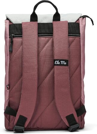 Жіночий рюкзак Ela Mo Daypack для ноутбука — протикрадіжний міський рюкзак для навчання, університету та бізнесу (Strawberry Cream)