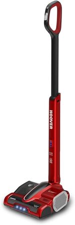 Пилосос Hoover CV216RB CL-EVERYDAY, бездротовий, 0,8 л, червоно-металевий/чорний