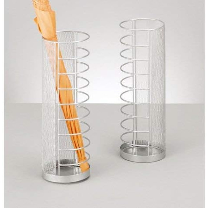 Підставка для парасольок Zeller 17714 Mesh, Ø14x40,5 см, імітація нержавіючої сталі