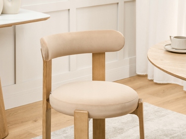 Стілець Mebel-Partner, тканина, помаранчевий, 1 шт.