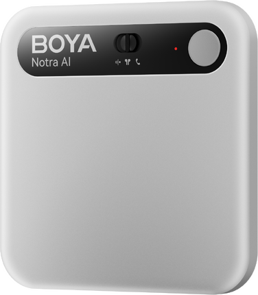 Диктофон з штучним інтелектом Boya Notra Silver