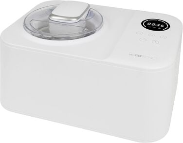 Морозивниця з компресором Clatronic ICM 3784, автоматична, 1,2 л, для морозива, сорбету, фрозен-йогурту, таймер, 110 Вт