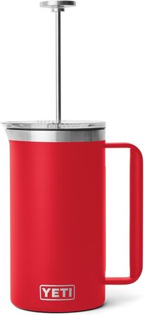 Термос YETI Rambler Stempelkanne, Rescue Red, 1 літр