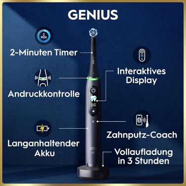 Електрична зубна щітка Oral-B iO Series 9, Black Onyx, чорна (1 шт.)