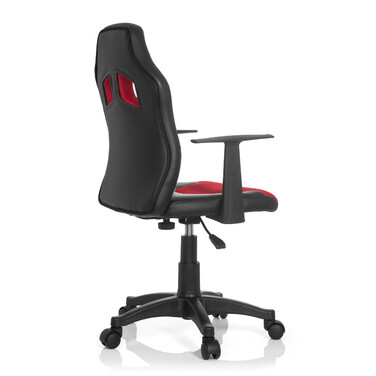 Дитячий письмовий стілець / дитячий стілець KID GAME AL чорний червоний hjh OFFICE