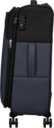 Валіза American Tourister Daring Dash Spinner M, розширювана, 66.5 см, 67/75 л, чорний/сірий