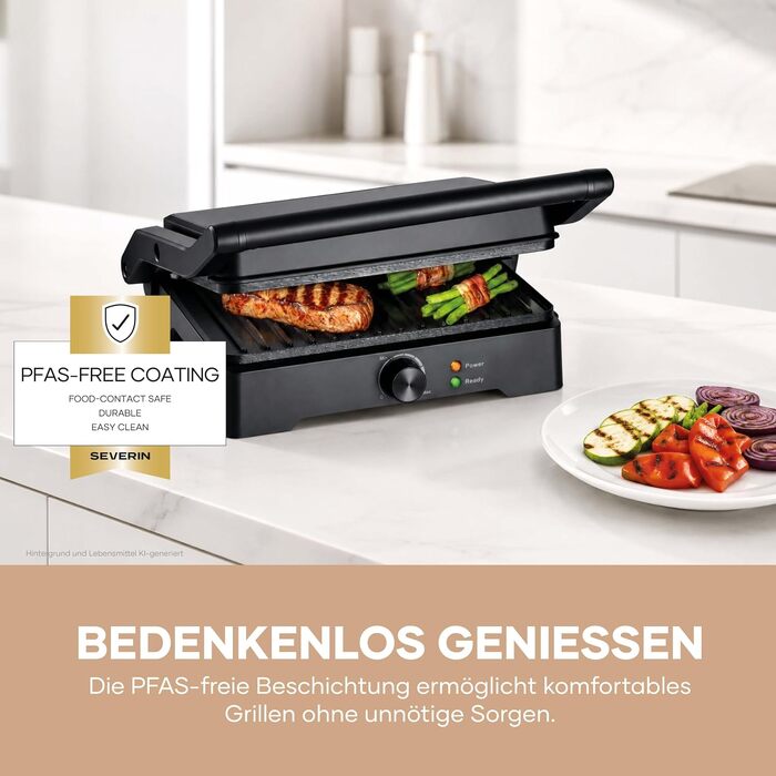 Контактний електрогриль 3-в-1 Severin Flex Multigrill XL, 2000W
