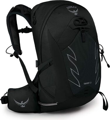 Жіночий туристичний рюкзак Osprey Tempest 20 л, чорний, розмір XS/S