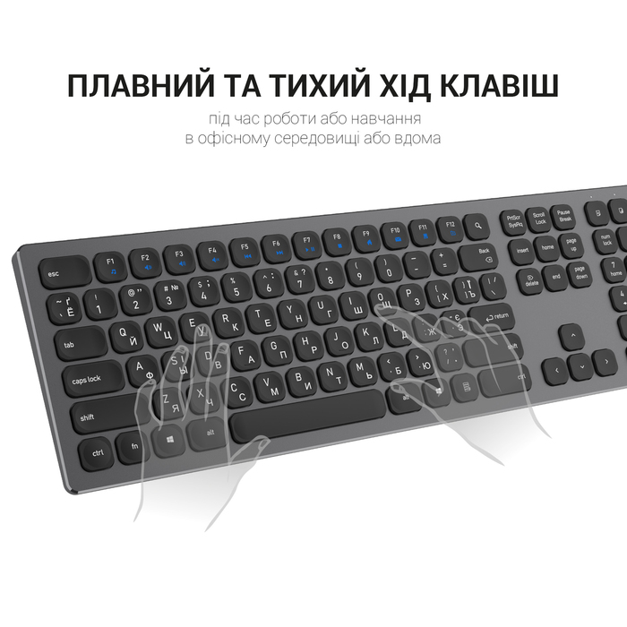 Клавіатура бездротова OfficePro (SK1550B)