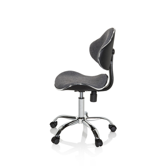 Дитячий письмовий стілець / дитяче крісло KIDDY GTI-3 тканина сірий hjh OFFICE