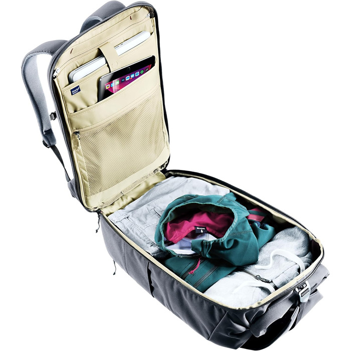 Рюкзак Deuter Utilion 30 Roll-Top з відділенням для взуття, 30 л, чорний