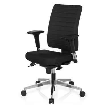 Офісне крісло / поворотне крісло PRO-TEC 350 тканина чорний hjh OFFICE