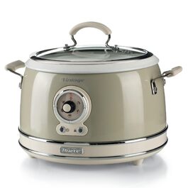 Мультиварка Ariete Vintage 2904 блакитна 3.5 л для рису, приготування на пару, повільного приготування з керамічним антипригарним покриттям 650 Вт
