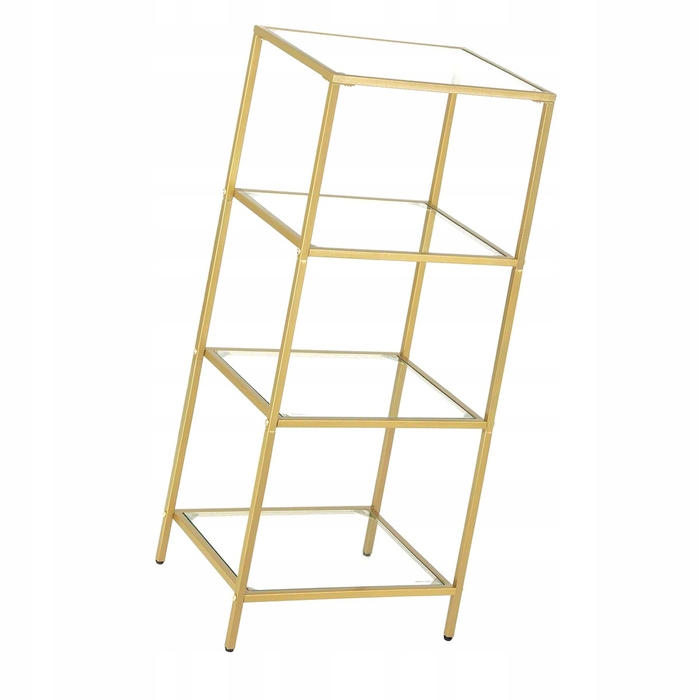 Стелаж Songmics, 40 x 95 x 30 см, золотий