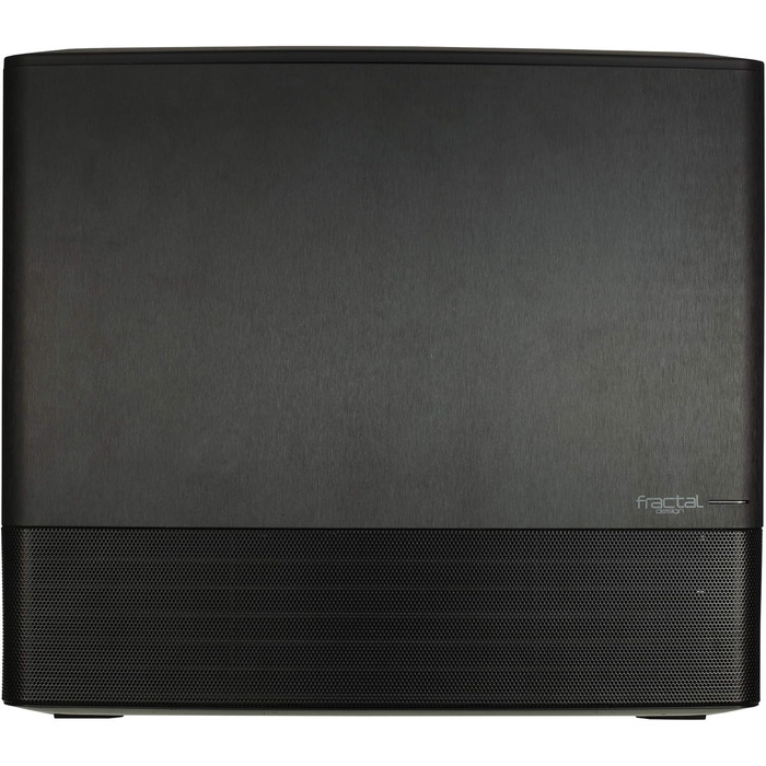 Корпус Fractal Design Node 804 чорний, компактний, для mATX, з високою вентиляцією, модульним інтер'єром, 3 вентилятора Silent R2 120 мм, підтримка водяного охолодження, USB 3.0, бокове вікно