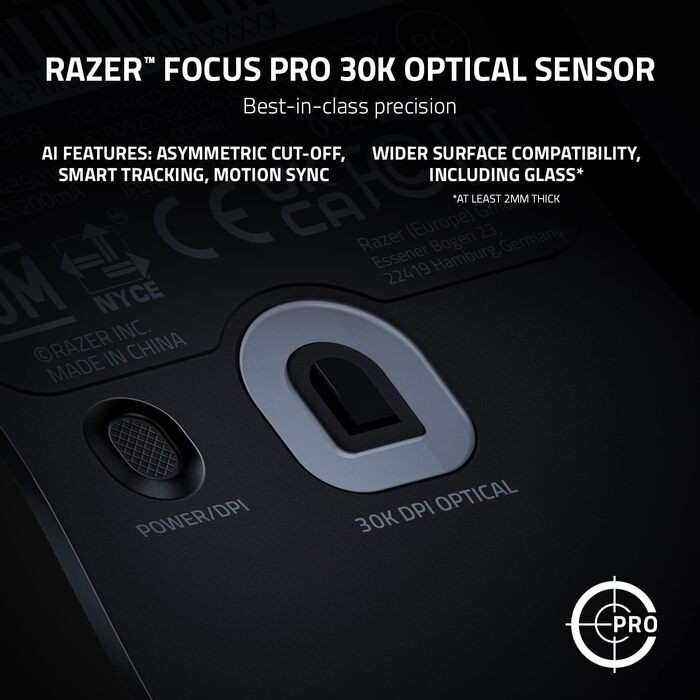 Ігрова миша Razer Viper Mini — ультралегка дротова миша (61г), оптичний сенсор 8500 DPI, перемикачі Razer Optical, кабель Speedflex, RGB Chroma