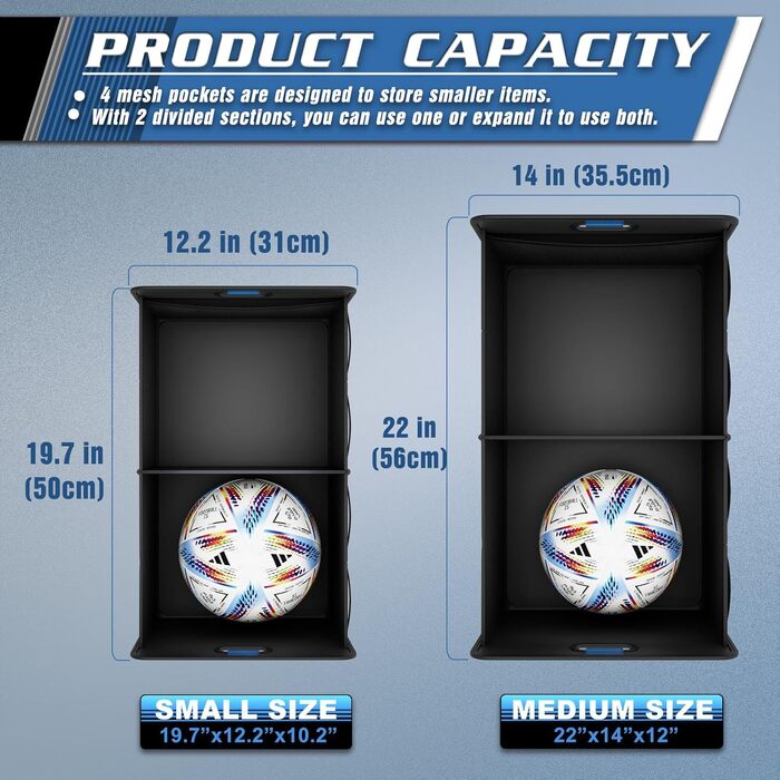 Органайзер у багажник автомобіля K KNODEL, компактний, синій