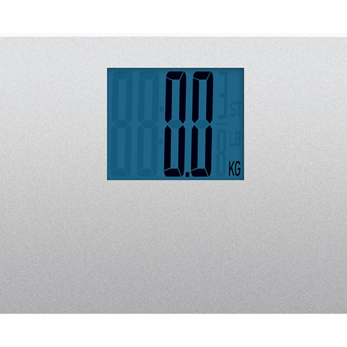 Електронна вага Salter 9075 Premium Max 250кг, велика платформа, LCD дисплей, для твердих і килимових підлог, батарейки в комплекті, срібляста