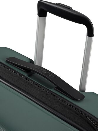 Валіза American Tourister Flashline Spinner L 78 см, 100/109 л, зелена (Dark Forest), жорсткий корпус
