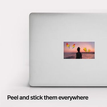 Polaroid Hi-Print 2-ге покоління: Портативний фотодруктер з Bluetooth + папір (40 аркушів) - Білий