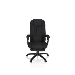 Крісло для керівника RELAX CL190 з підставкою для ніг тканина чорний mybuero