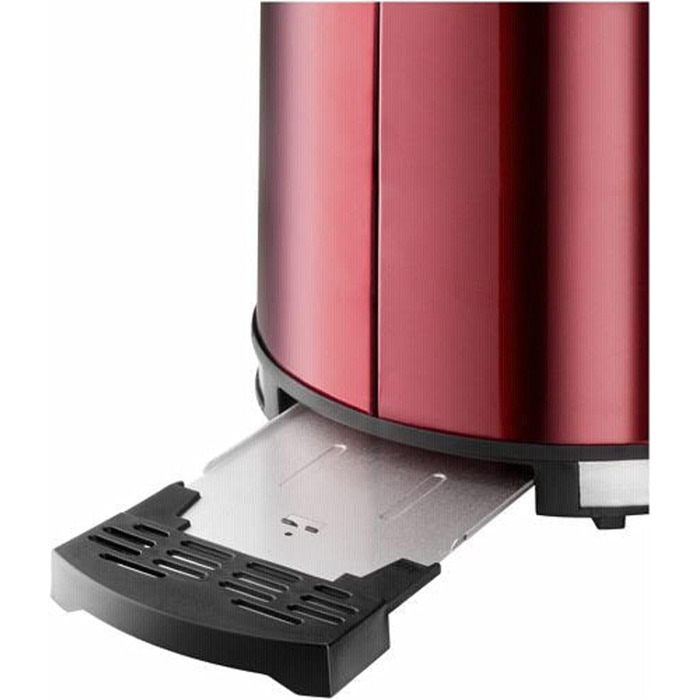 Тостер Grundig TA 6330 Red Sense, 1 відділення, 18×32×20 см, червоний