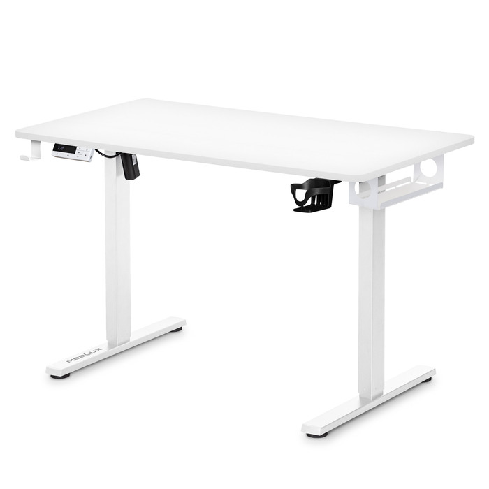 Стіл Mealux PowerDesk Lite XL White (арт. EVO-202 Lite W/W)