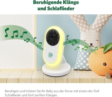 Радіоняня LeapFrog LF2423 з камерою, відеодисплей 2.8