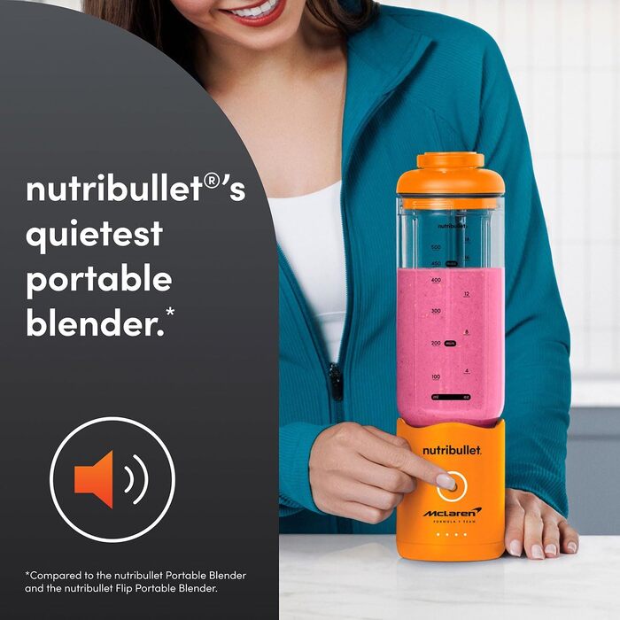Потужний блендер-екстрактор Nutribullet 900 Series (Papaya), набір 11 предметів для смузі та соків, 25 000 об/хв, з чашами To Go