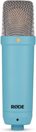 Студійний мікрофон Rode NT1 Signature Blue + стійка Keepdrum, синій