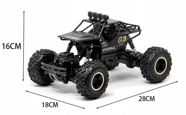 Радіокерована металева машина EDAXE 4x4, масштаб 1:16
