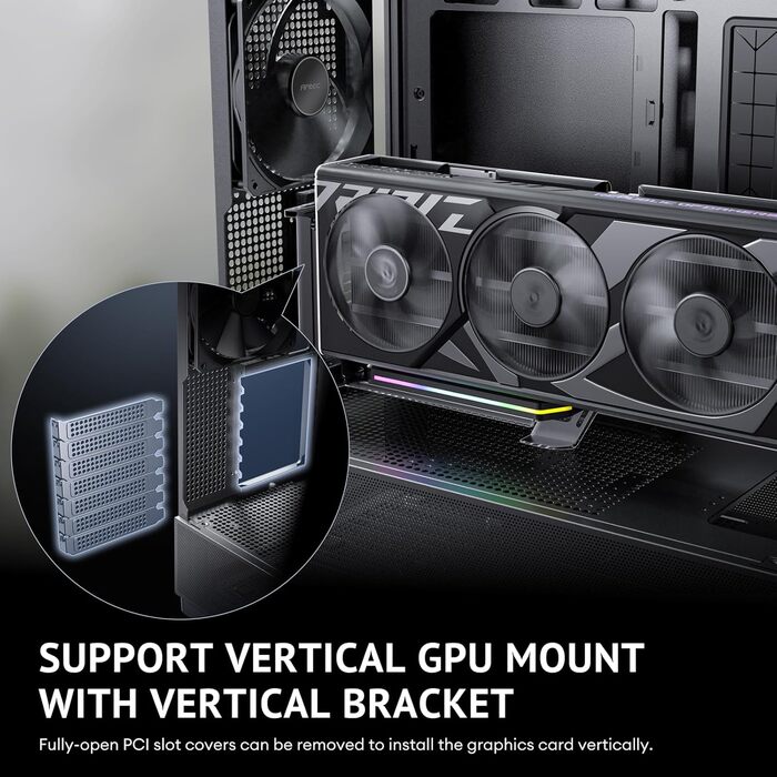 Корпус для ПК Antec Flux Midi Tower чорний, роздрібна версія