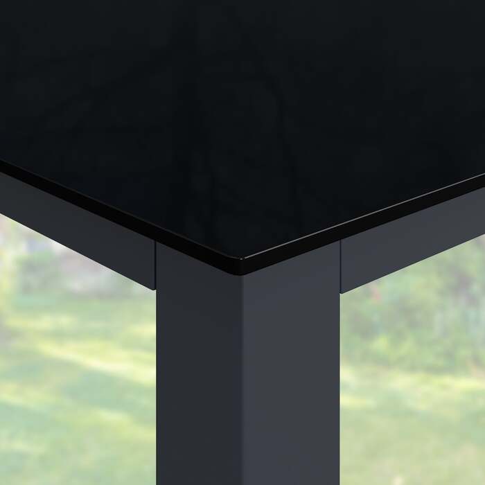 Стіл садовий Bern Anthracite Alu 150x90x75см