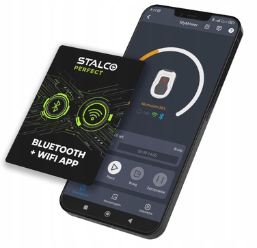 Робот-газонокосарка Stalco RM1300US (ширина зрізу 22 см) з датчиком дощу та підтримкою мобільного додатка